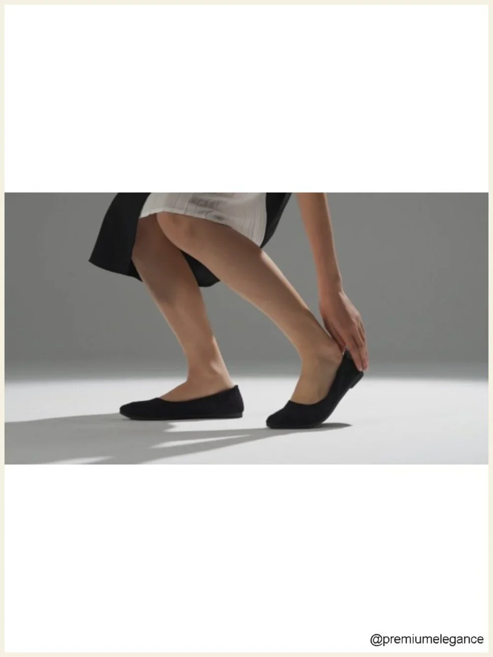 Pointed Toe Ballet Flats Faux Suede Slip On Cushioned Business Casual Dress